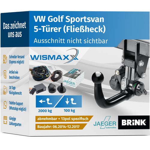 Anhängerkupplung für golf - anhÄngerkupplung,