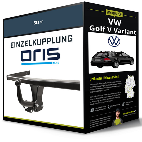 Starre anhängerkupplung für - starre,