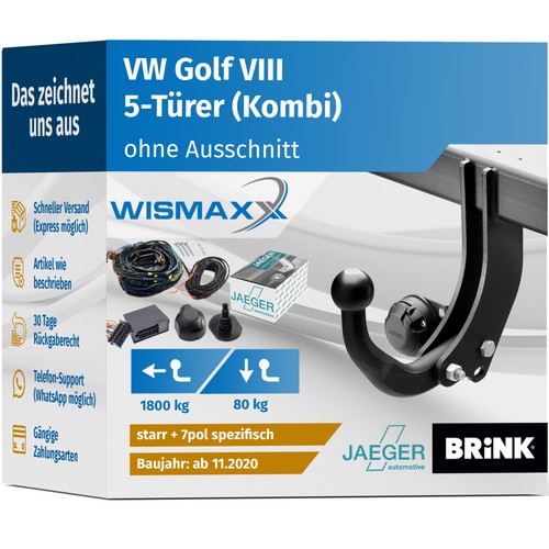 Anhängerkupplung für golf - anhÄngerkupplung,