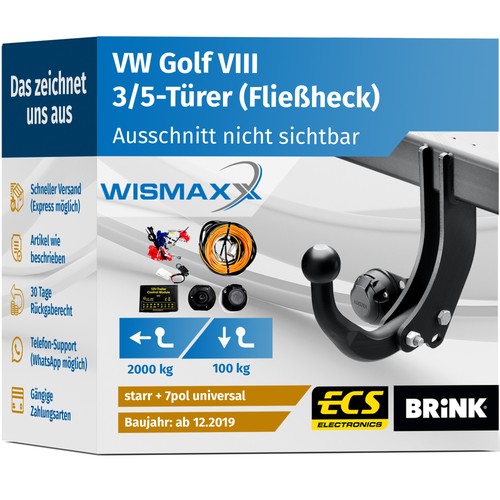Anhängerkupplung für golf - für,