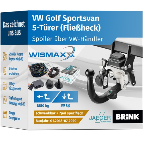 Anhängerkupplung für golf - anhÄngerkupplung,