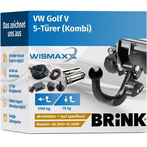 Anhängerkupplung für golf - anhÄngerkupplung, vw